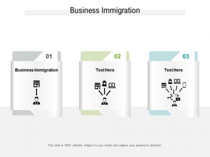 Business immigration ppt powerpoint presentation portfolio templates cpb