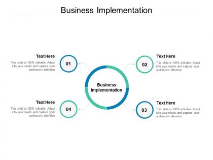 Business implementation ppt powerpoint presentation show summary cpb