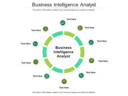 Business intelligence analyst ppt powerpoint presentation ideas aids cpb