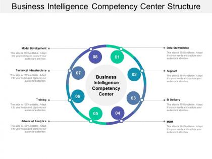 Business intelligence competency center structure