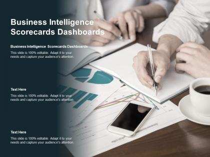 Business intelligence scorecards dashboards ppt powerpoint presentation professional picture cpb