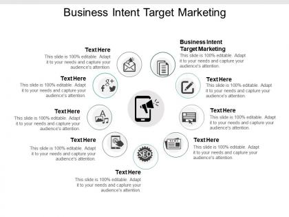 Business intent target marketing ppt powerpoint presentation layouts rules cpb