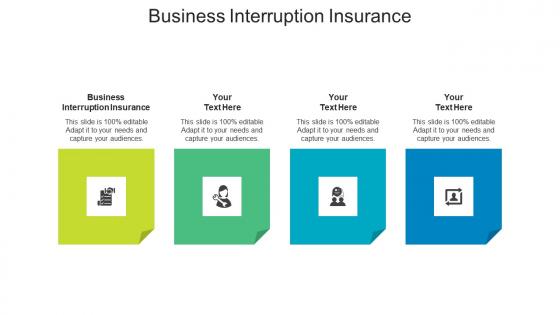 Business interruption insurance ppt powerpoint presentation portfolio designs cpb