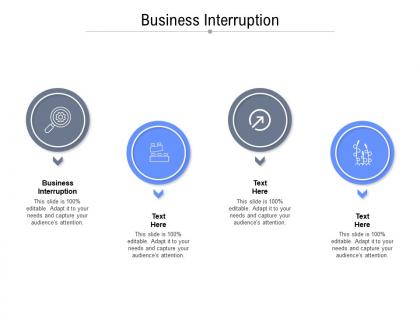 Business interruption ppt powerpoint presentation inspiration graphics template