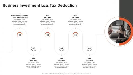 Business Investment Loss Tax Deduction In Powerpoint And Google Slides Cpb