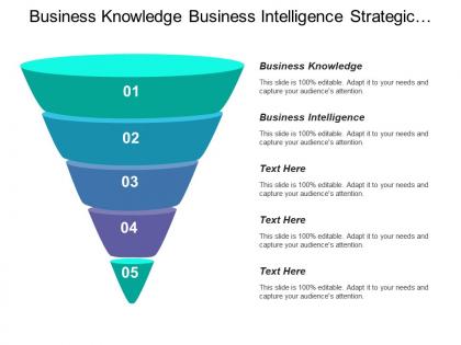 Business knowledge business intelligence strategic planning change management