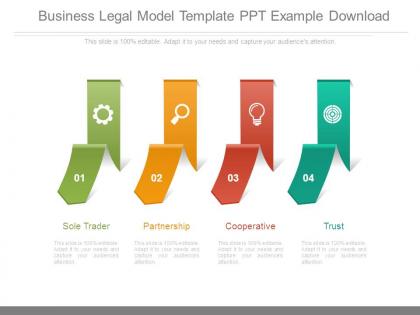 Business legal model template ppt example download