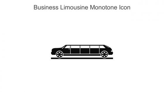 Business Limousine Monotone Icon In Powerpoint Pptx Png And Editable Eps Format