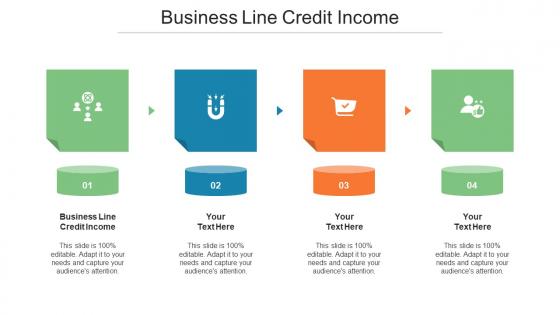Business Line Credit Income Ppt Powerpoint Presentation Portfolio Images Cpb