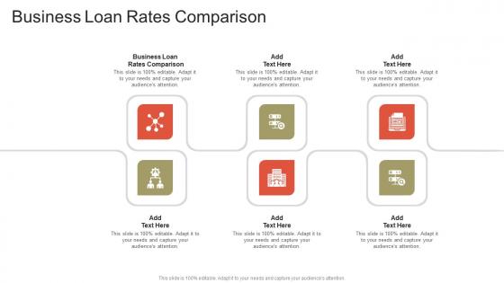 Business Loan Rates Comparison In Powerpoint And Google Slides Cpb