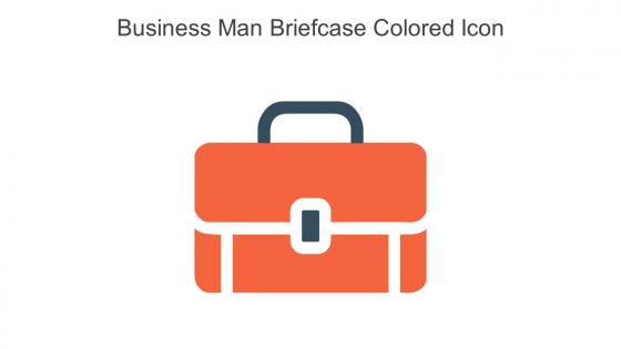 Business Man Briefcase Colored Icon In Powerpoint Pptx Png And Editable Eps Format