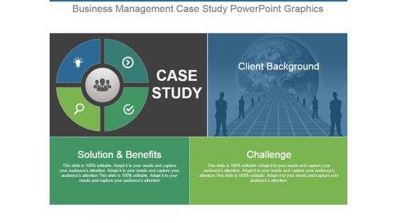 Business management case study powerpoint graphics