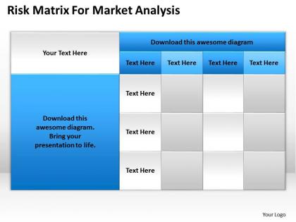 Business management consulting for market analysis powerpoint templates ppt backgrounds slides 0618