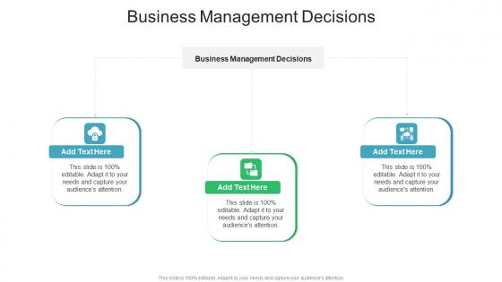 Business Management Decisions In Powerpoint And Google Slides Cpb