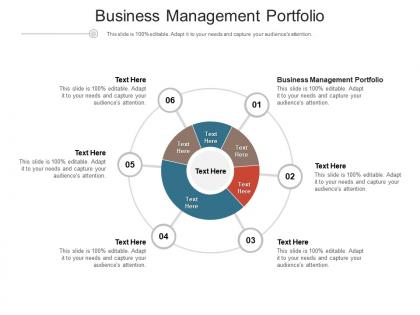 Business management portfolio ppt powerpoint presentation layouts inspiration cpb