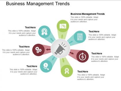Business management trends ppt powerpoint presentation model topics cpb