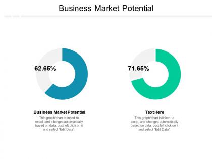 Business market potential ppt powerpoint presentation gallery slides cpb