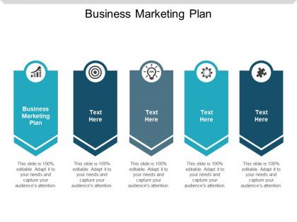 Business marketing plan ppt powerpoint presentation slides design ideas cpb