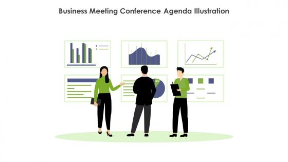 Business Meeting Conference Agenda Illustration