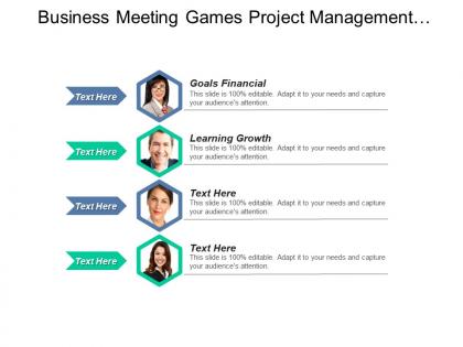 Business meeting games project management tools executive assistants cpb