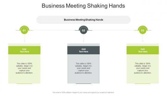 Business Meeting Shaking Hands In Powerpoint And Google Slides Cpb