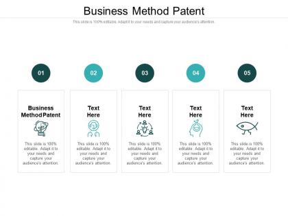 Business method patent ppt powerpoint presentation file slides cpb