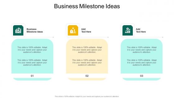 Business Milestone Ideas In Powerpoint And Google Slides Cpb