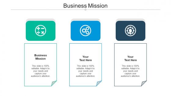 Business mission ppt powerpoint presentation model example file cpb