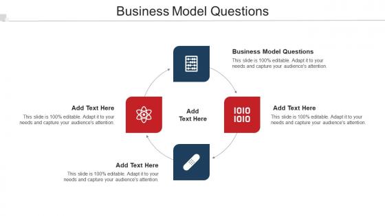 Business Model Questions Ppt Powerpoint Presentation Portfolio Clipart Images Cpb