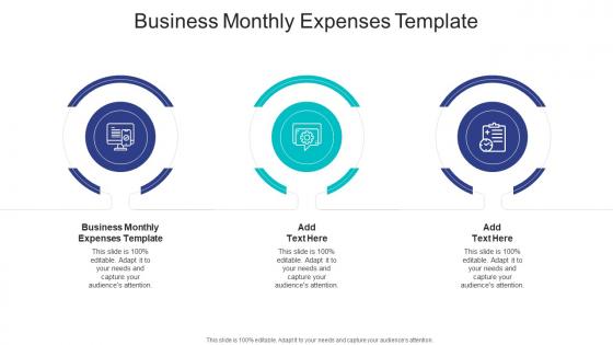 Business Monthly Expenses Template In Powerpoint And Google Slides Cpb
