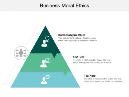 Business moral ethics ppt powerpoint presentation diagram graph charts cpb