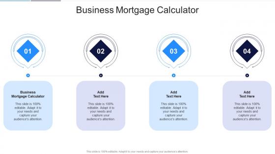 Business Mortgage Calculator In Powerpoint And Google Slides Cpb