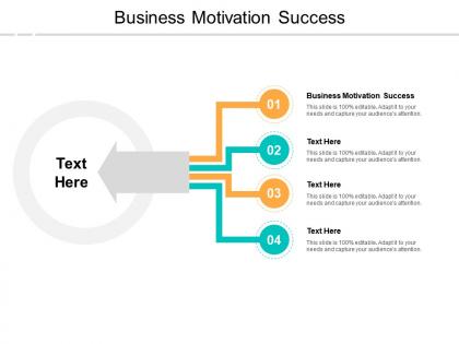 Business motivation success ppt powerpoint presentation layouts layout cpb