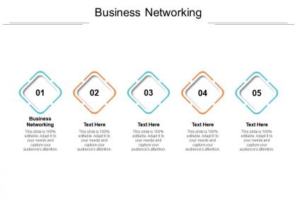 Business networking ppt powerpoint presentation icon designs cpb