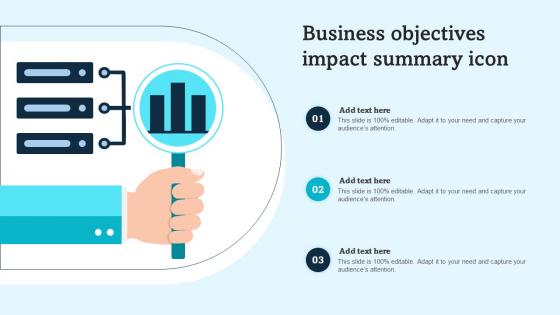 Business Objectives Impact Summary Icon