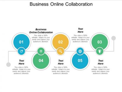 Business online collaboration ppt powerpoint presentation infographic template file formats cpb
