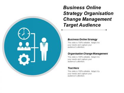 Business online strategy organisation change management target audience cpb