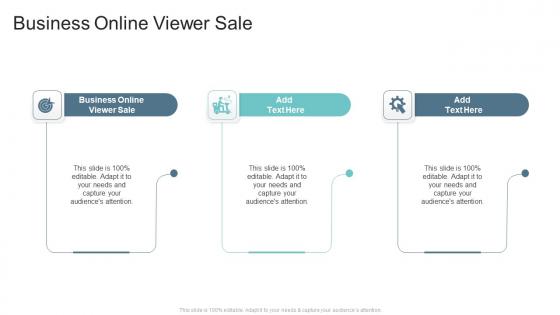 Business Online Viewer Sale In Powerpoint And Google Slides Cpb