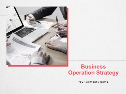 Business Operation Strategy Corporate Strategy Communication Resources Performance