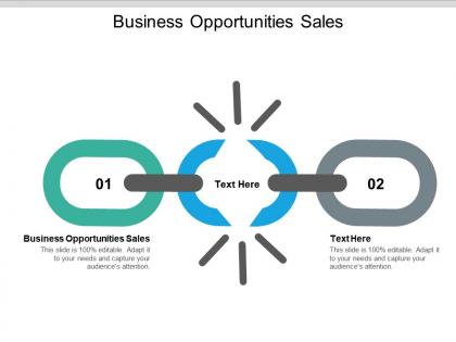 Business opportunities sales ppt powerpoint presentation layouts outline cpb