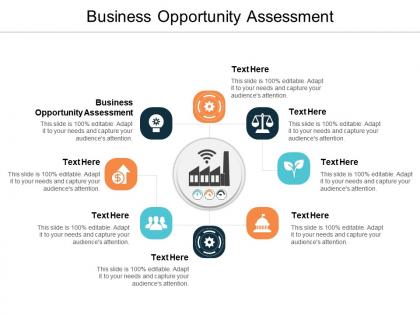 Business opportunity assessment ppt powerpoint presentation pictures information cpb