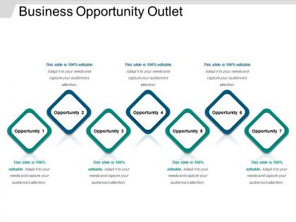 Business opportunity outlet powerpoint ideas