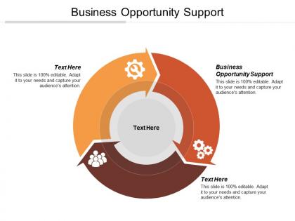 Business opportunity support ppt powerpoint presentation file example cpb