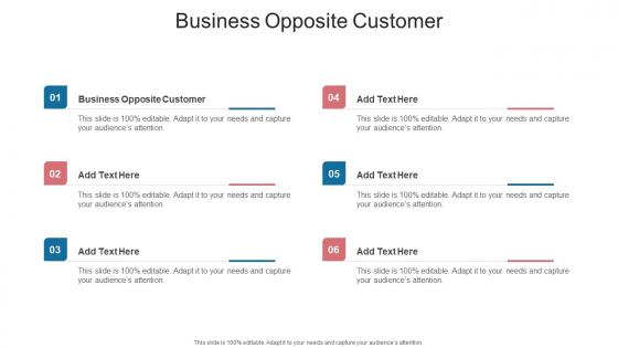 Business Opposite Customer In Powerpoint And Google Slides Cpb