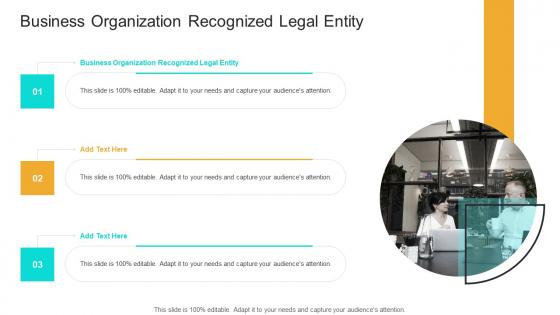 Business Organization Recognized Legal Entity In Powerpoint And Google Slides Cpb
