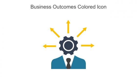 Business Outcomes Colored Icon In Powerpoint Pptx Png And Editable Eps Format