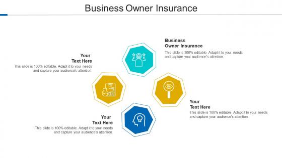 Business Owner Insurance Ppt Powerpoint Presentation Layouts Deck Cpb