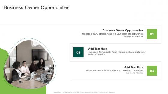 Business Owner Opportunities In Powerpoint And Google Slides Cpb