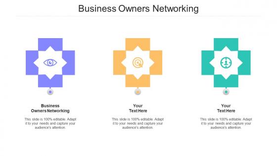 Business Owners Networking Ppt Powerpoint Presentation Icon Tips Cpb