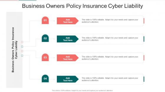 Business Owners Policy Insurance Cyber Liability In Powerpoint And Google Slides Cpb